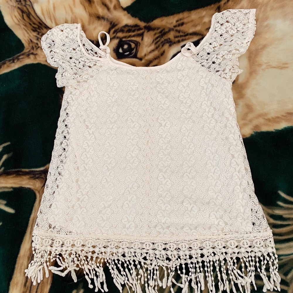 Cream Blouse